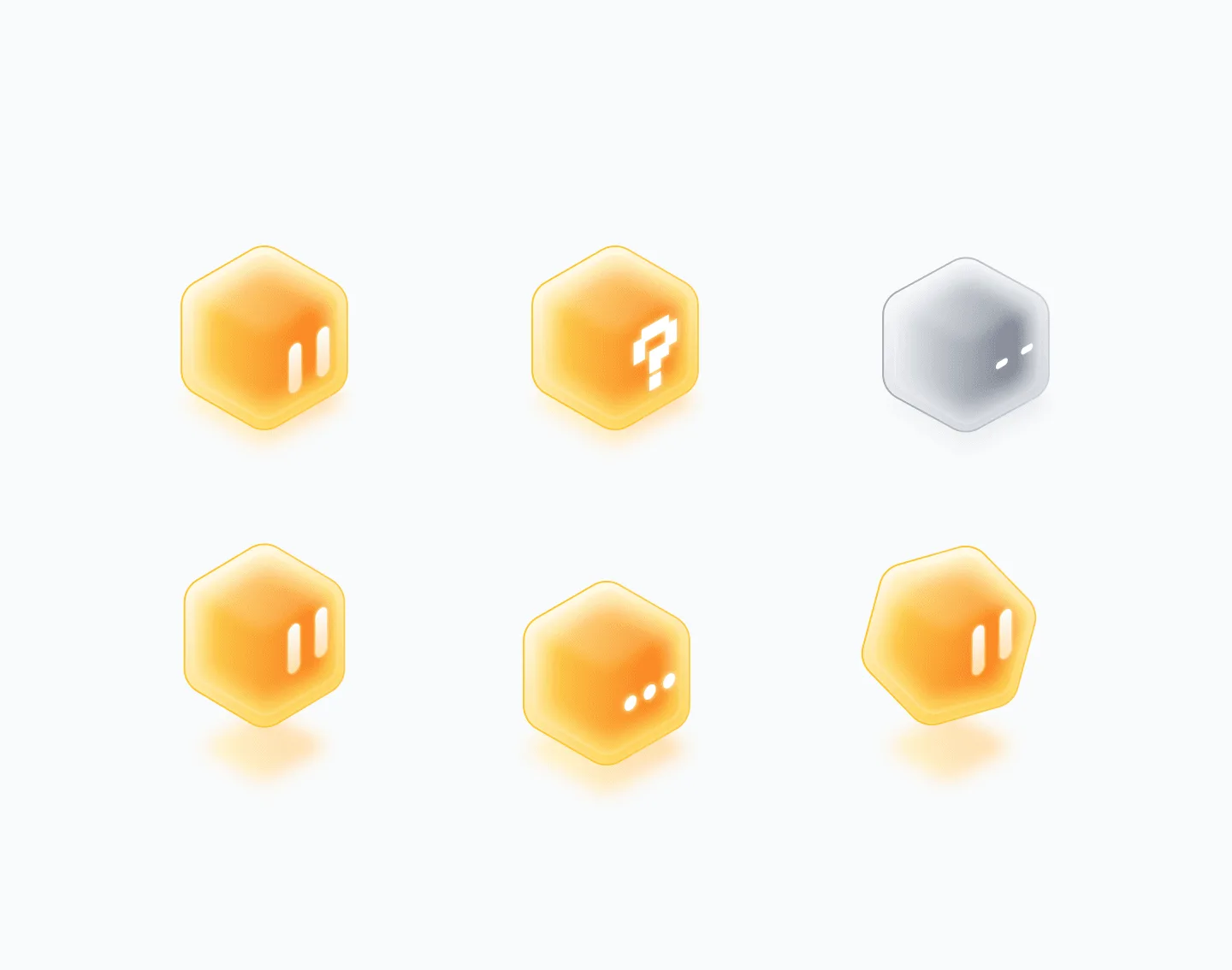 AI 角色的不同状态